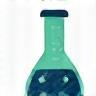Chemical flask icon
